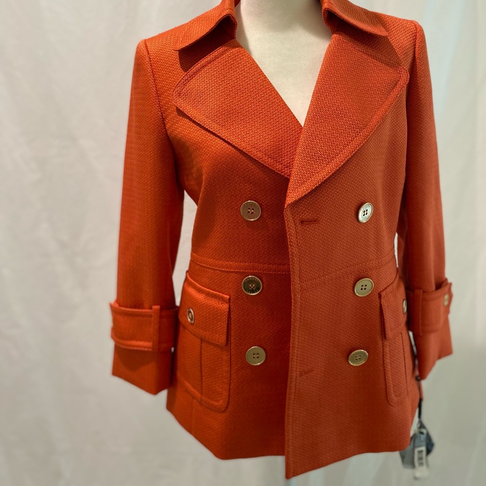 Orange Tahari Blazer